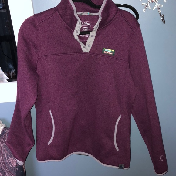 L.L. Bean Tops - LL Bean Purple Pullover